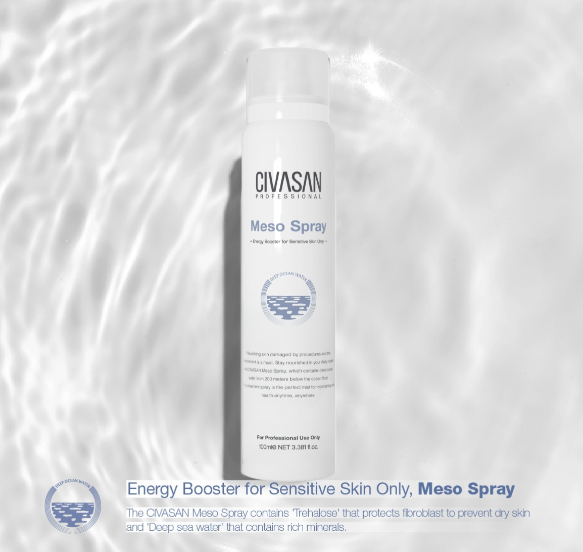 CIVASAN Deep Sea Water Meso Spray | Hydration & Skin Recovery Mist